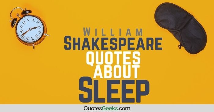 Shakespeare Quotes About Sleep